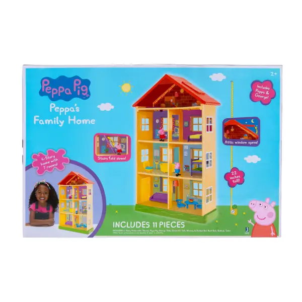 peppa pig 06384 peppa's family home playset