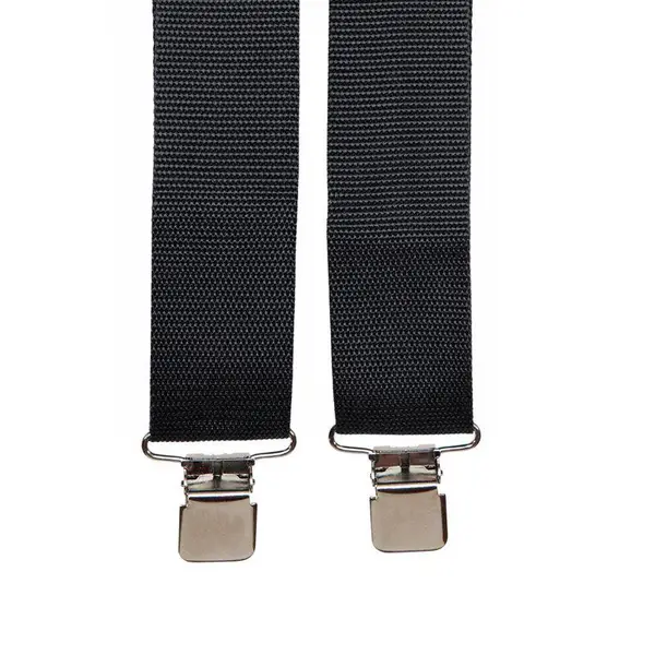 2 Inch Wide Padded Work Suspenders with Metal Clips, Style n Craft