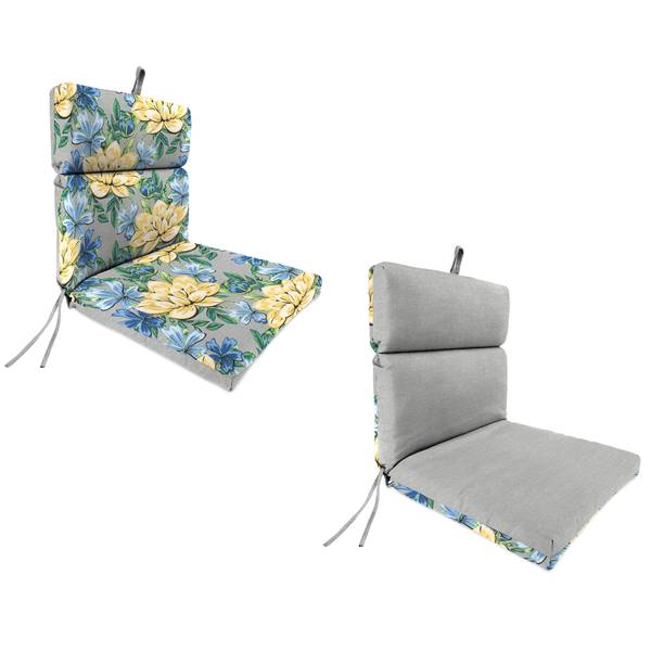 Jordan Manufacturing Cambium Loden/Paisley Lemon Chair Cushion 9702J