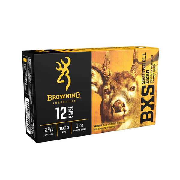 Photo of BXS Solid Expansion Big Game & Deer 12GA 2-3/4 1 oz SLUG 5/BX