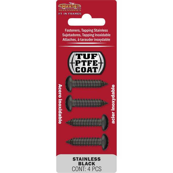 Cruiser Accessories Tapping Stainless Black Fasteners