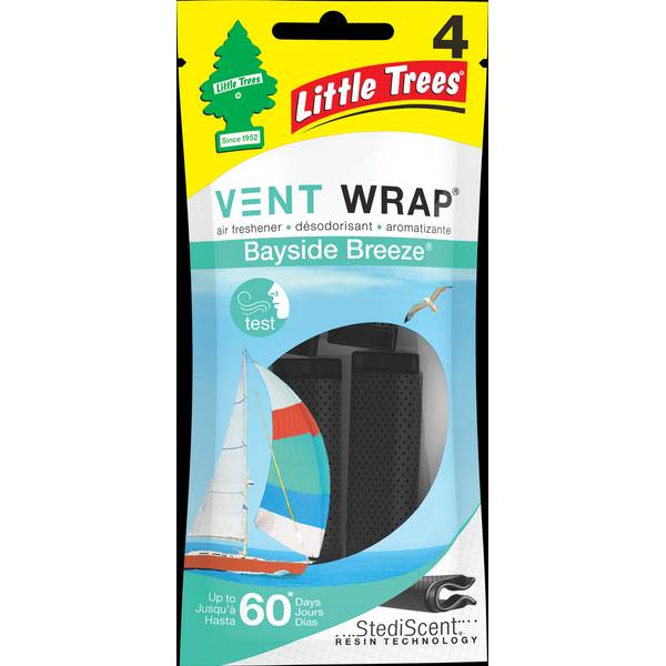Little Trees 4Pack Bayside Breeze Vent Wrap CTK5273424 Blain's