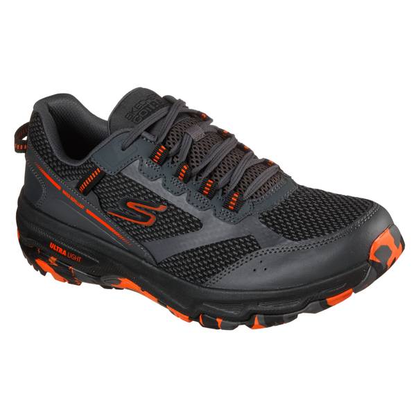 Skechers Men's Go Run Trail Altitude Shoes, Black/Orange, 8 - 220112 ...
