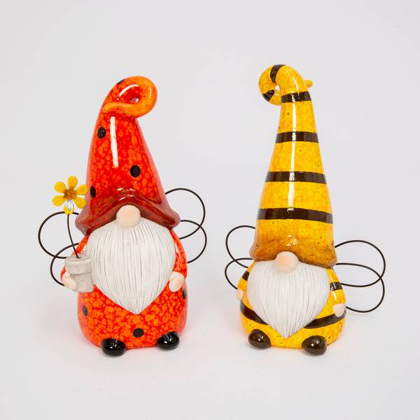 Gerson Ladybug & Bee Gnome Figurine Assortment - 2577610 | Blain's Farm ...