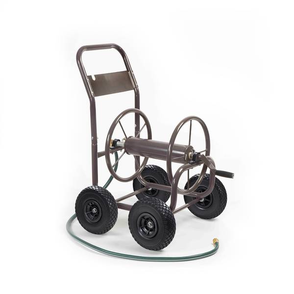 Liberty Garden 250' Capacity Never-Flat Four Wheel Hose Cart - 840