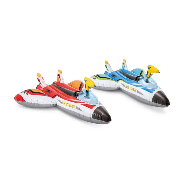 Intex Water Gun Plane Ride on Float Swim Pool 52"x51" 1pack for Kids Children 3 for sale online