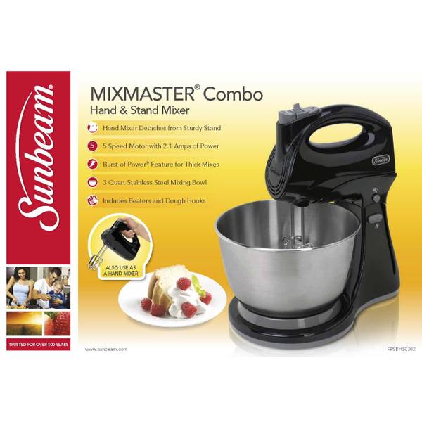 Sunbeam 250W Hand/Stand Mixer - Fpsbhs0302Np | Blain's Farm & Fleet