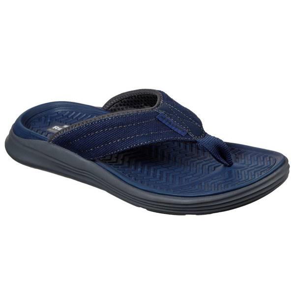 Skechers Men's Thong Sandals, Navy/Red, 10 - 204045-NVY-10 | Blain's ...