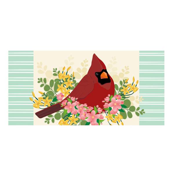UPC 808412087103 product image for Evergreen Enterprises Spring Floral Cardinal Sassafras Switch Mat | upcitemdb.com