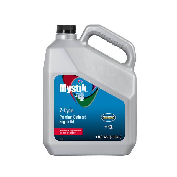 Mystik 1 Gal JT-4 2-Cycle Premium Outboard Motor Oil 