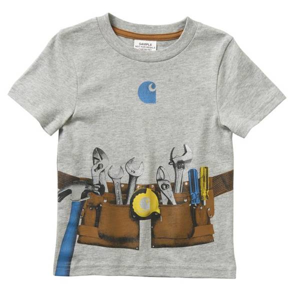 Carhartt Toddler Boy's Toolbelt Tee CA8705H01BA12T Blain's Farm