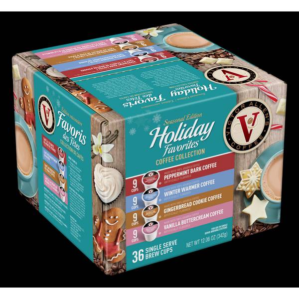 Victor Allen's Coffee 36Count Coffee Holiday Variety Pack FG017382
