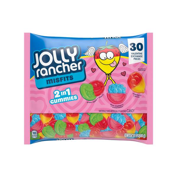 Jolly Rancher 30-Count Gummies Misfits Valentine's Exchange - 3244162 ...