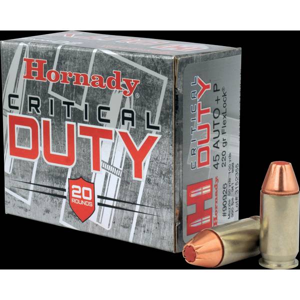 Photo of 45 Auto+P 220 GR Critical Duty Ammo