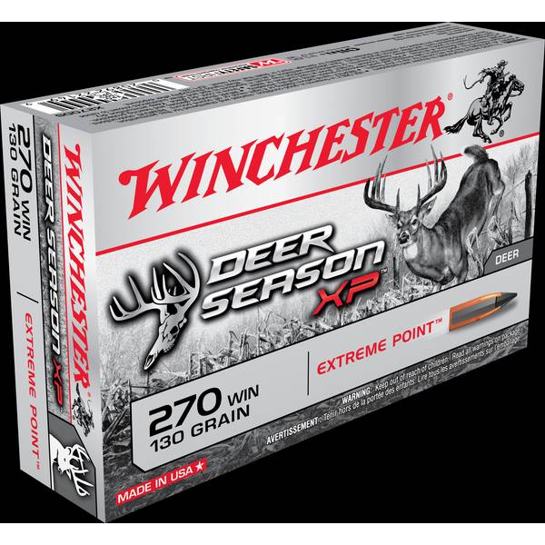 Winchester Deer Season 270 130gr Ammo - X270DS