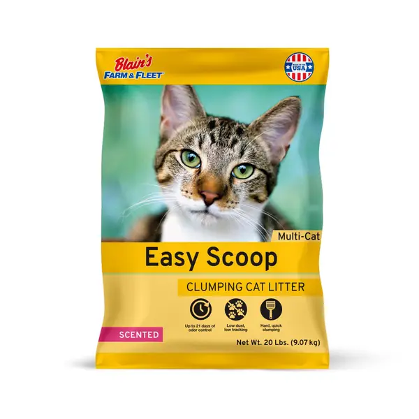 Blain s Farm Fleet 20 lb Easy Scoop Scented Clumping Cat Litter 866289 Blain s Farm Fleet