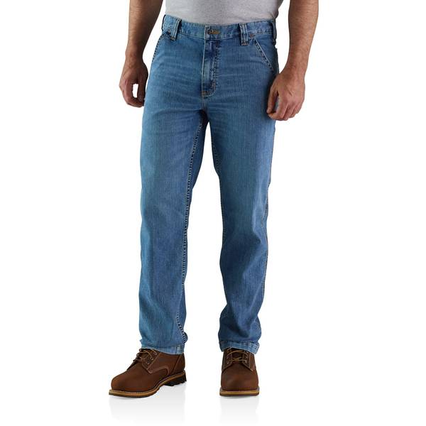 Carhartt Men's Rugged Flex Relaxed Fit Utility Jeans Carhartt Men's Rugged Flex Relaxed Fit Utility Jeans