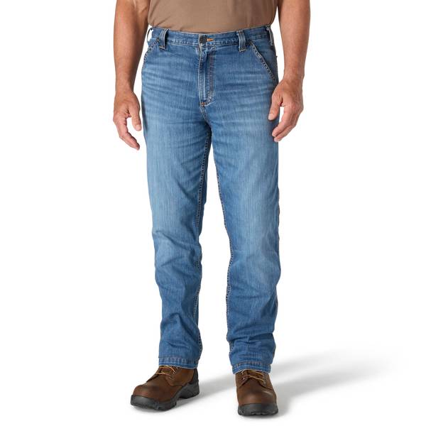 Photo of Men's Relaxed Straight Rugged Flex Denim Dungarees