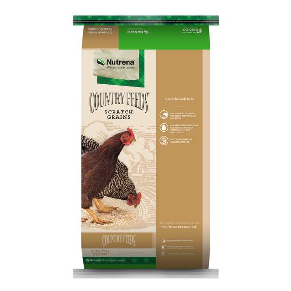 Country Feeds 50 lb Scratch Grains 95174 Blain's Farm & Fleet