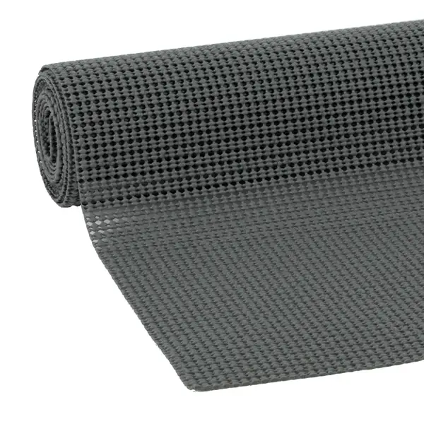 Duck Smooth Top Easyliner Non-Adhesive Shelf and Drawer Liner, 20 x 6'/12 x 10', Gray Damask, Pack of 2 Rolls