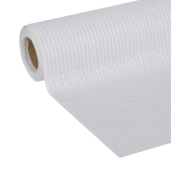 Solid Grip Shelf Liner with Clorox, White, 20 in. x 18 ft. Roll