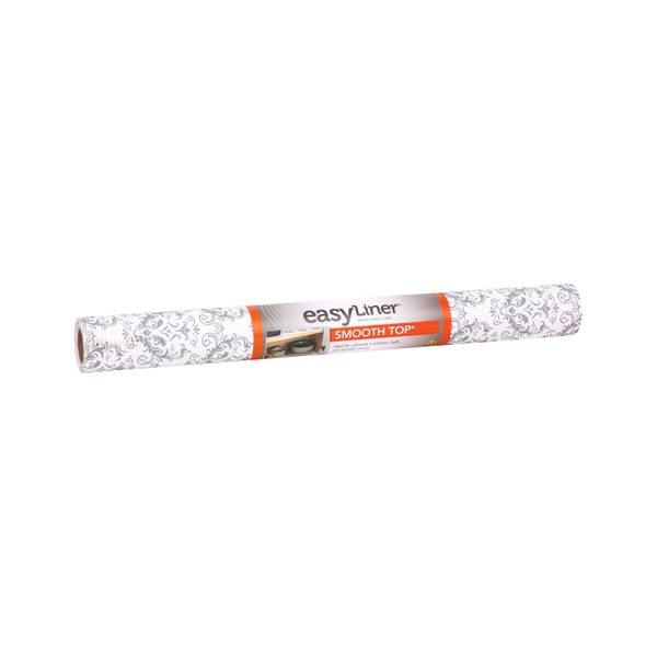 Duck Brand Easy Liner Select Grip 12 x 10' Shelf Liner (6-pack) | Light Grey