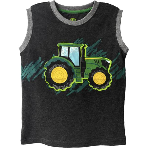 John Deere Boy's Tractor Muscle Tee - J1T788KC-4 | Blain's ...