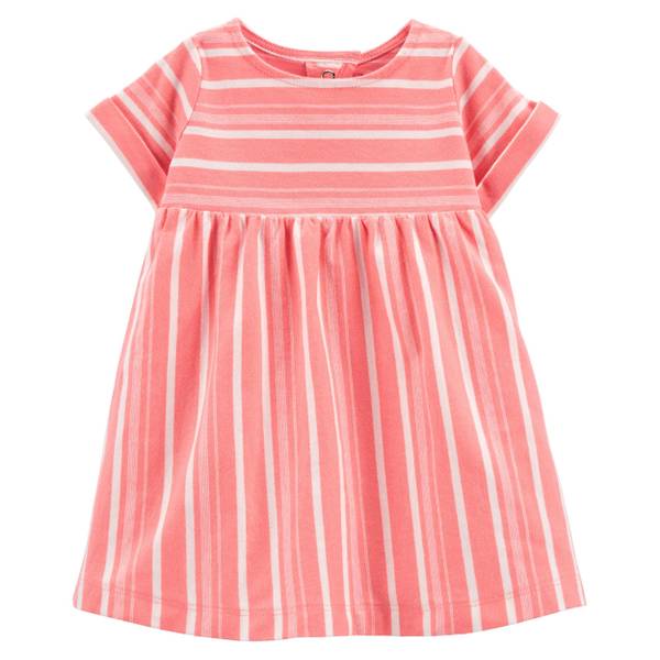 Photo of Infant Girl's Sleeveless Stripe Dress