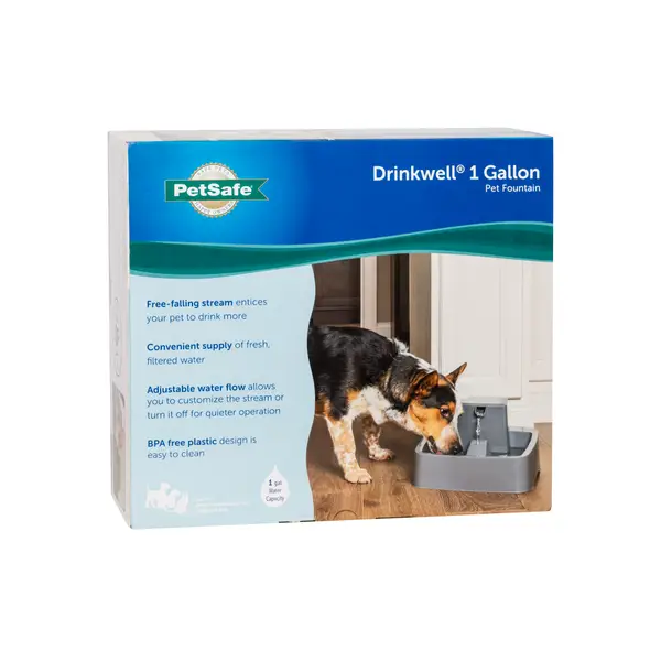 Elevated Automatic Dog Feeder for Large Dog Replendish Faucet