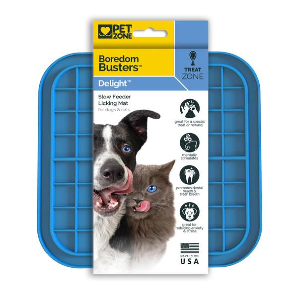 Slow Lick Mat for Dogs & Cats - Helps Pet Reduce Boredom & Anxiety