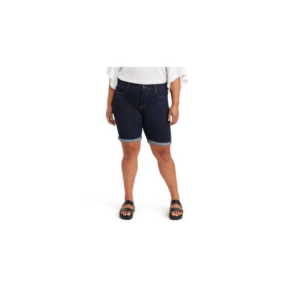 Levi's Women's Plus Size Bermuda Jean Shorts - 23646-0038-24 | Blain's Farm  & Fleet
