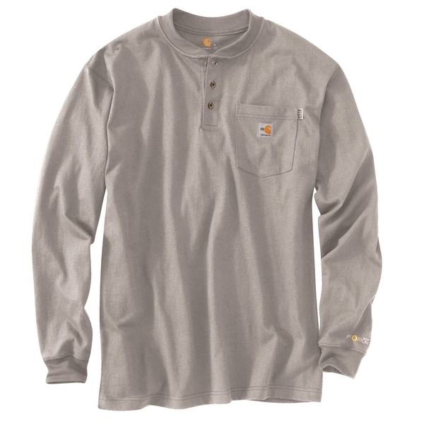 Photo of Men's Flame-Resistant Force Dearborn Loose Long Sleeve Henley