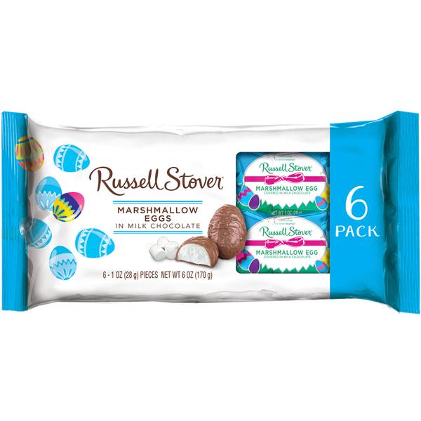 Russell Stover 6Pack 6 oz Milk Chocolate Eggs 3275339 Blain's Farm & Fleet