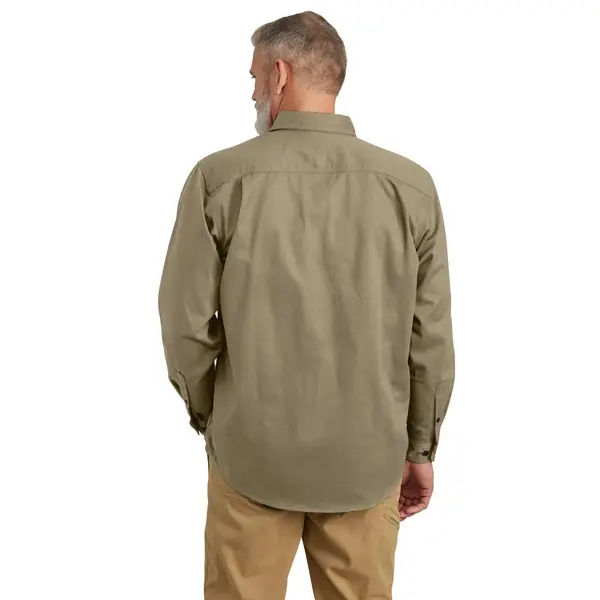 Carhartt Men's Flame-Resistant Twill Long Sleeve Shirt - FRS160