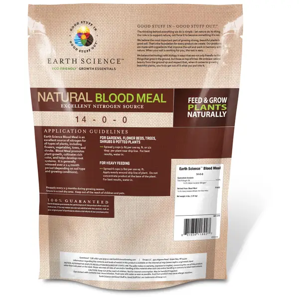 Earth Science 4 lb Blood Meal - 11892-6 | Blain's Farm & Fleet