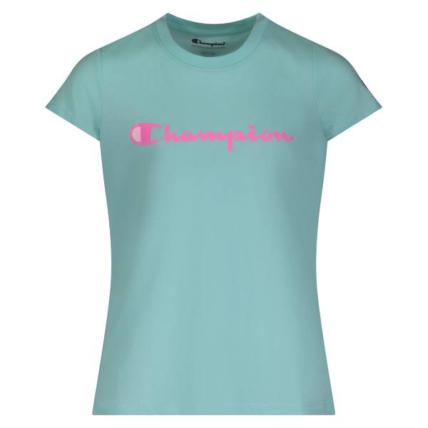 Photo of Girl's Classic Script Short Sleeve Graphic Tee
