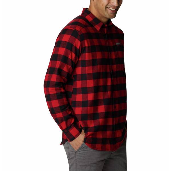 Men's Flex Flannel Long-Sleeve Shirt Dickies Red/Black