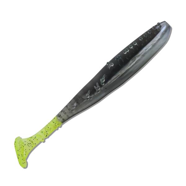 Kalin's Tickle Tail Swim Bait Chartreuse Shad; 3.8 in.