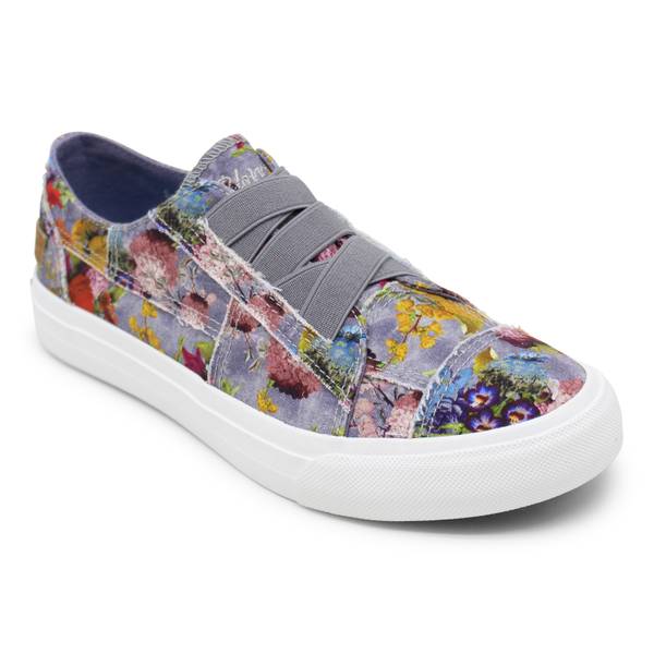 Blowfish Women's Marley Shoes, Fog Gray Winterbloom, 10 - ZS-0071 ...