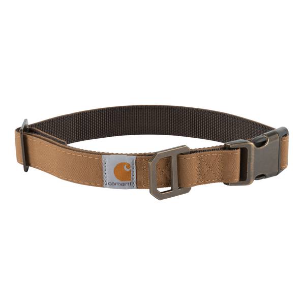 Carhartt Brown Nylon Duck Dog Collar-Large - P000034420104 | Blain's Farm & Fleet