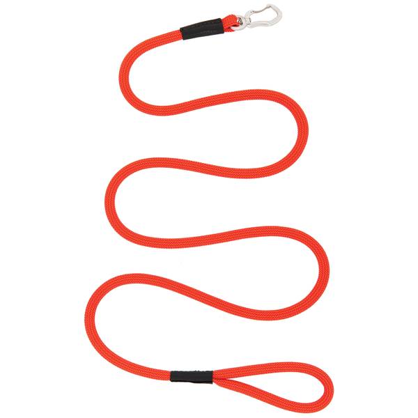 Terrain 7/16"x6' Orange/Red Rope Leash