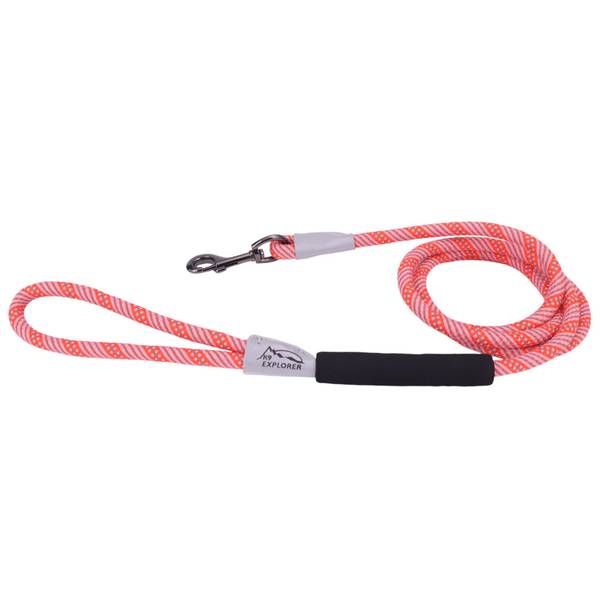 Coastal Pet 6' K9 Explorer Brights Reflective Braided Rope Snap Dog ...