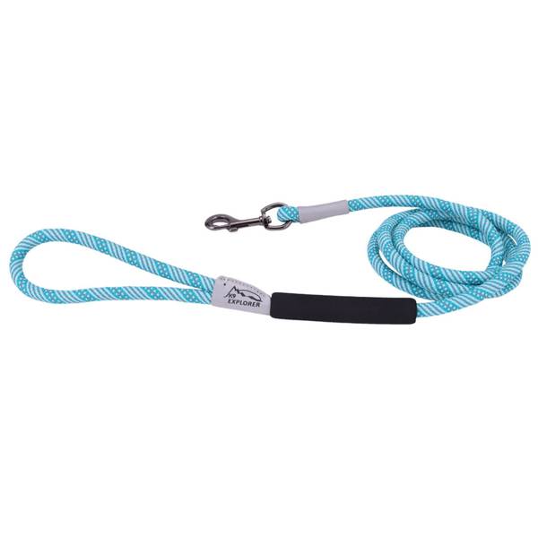 Coastal Pet 6' K9 Explorer Brights Reflective Braided Rope Snap Dog ...