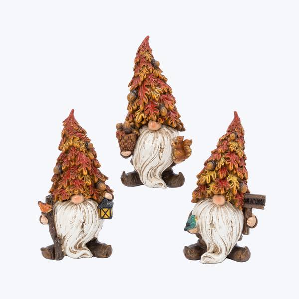 Gerson Resin Harvest Gnome Figurines Assortment - 2591980 | Blain's ...