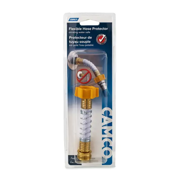 Camco 22703 Flexible Water Hose Protector With Easy Gripper - Made In USA