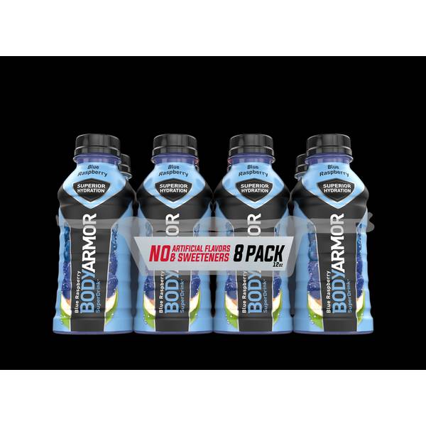 BodyArmor 8Pack 12 oz Blue Raspberry 410467 Blain's Farm & Fleet