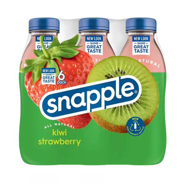 Snapple Raspberry Peach, 16 fl oz recycled plastic bottle