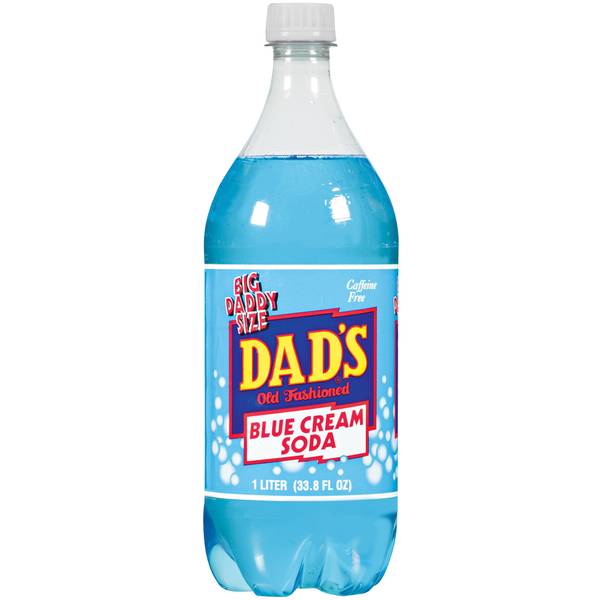 Dad's 1 Liter Blue Cream Soda 208 Blain's Farm & Fleet