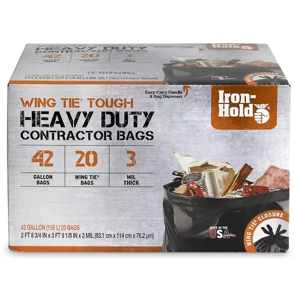 Ruffies Pro Heavy Duty 42 Gallon Contractor Bags, 20 pk - Fry's Food Stores