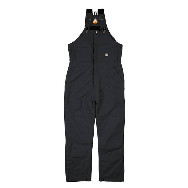 Berne Men's Heritage Insulated Duck Bib Overall - B415BKS-MS